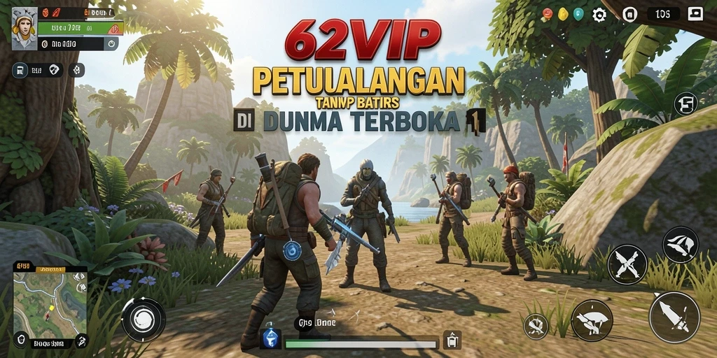 Gameplay menarik dari 62VIP di dunia terbuka.