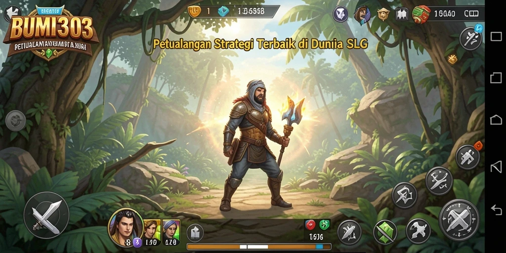 Tampilan gameplay BUMI303 yang seru dan strategis.